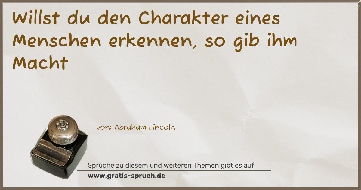 Spruchbild: Politik