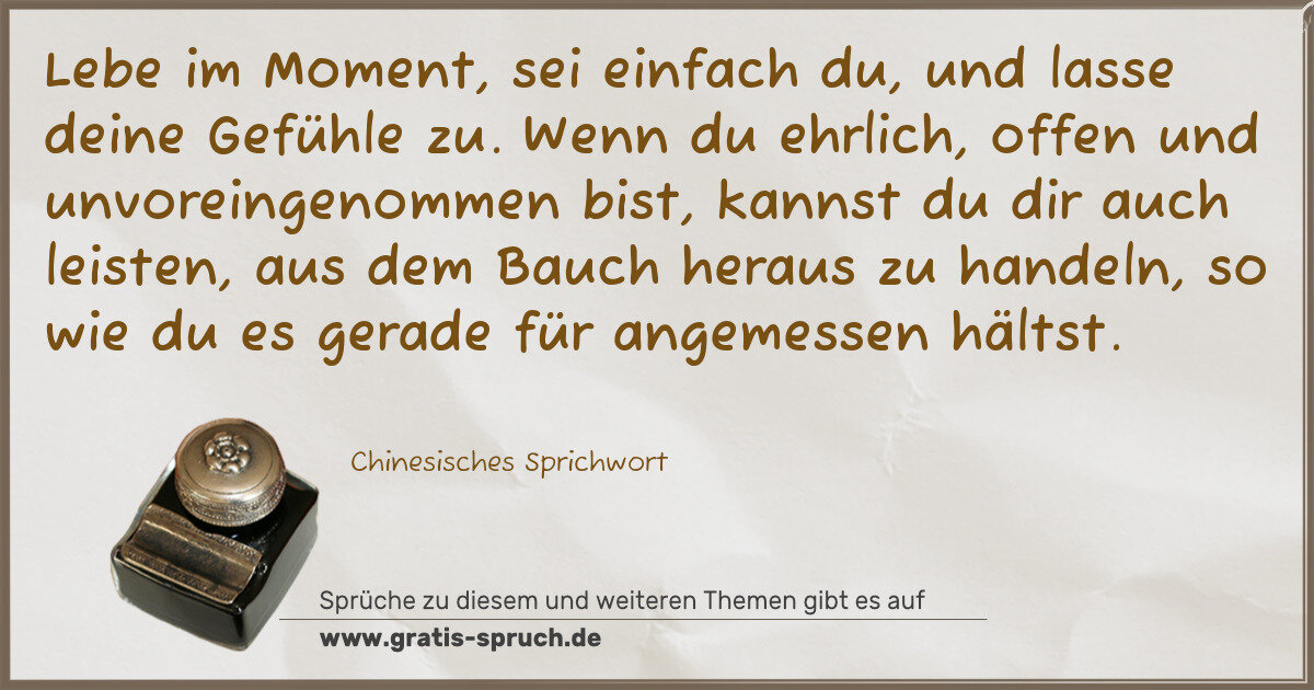Spruchbild: Sprüche zur Entspannung