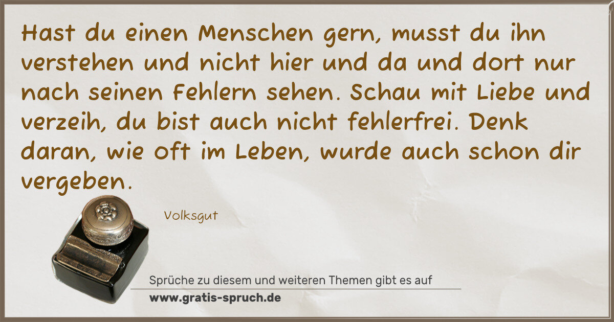 Spruchbild: Poesiealbum