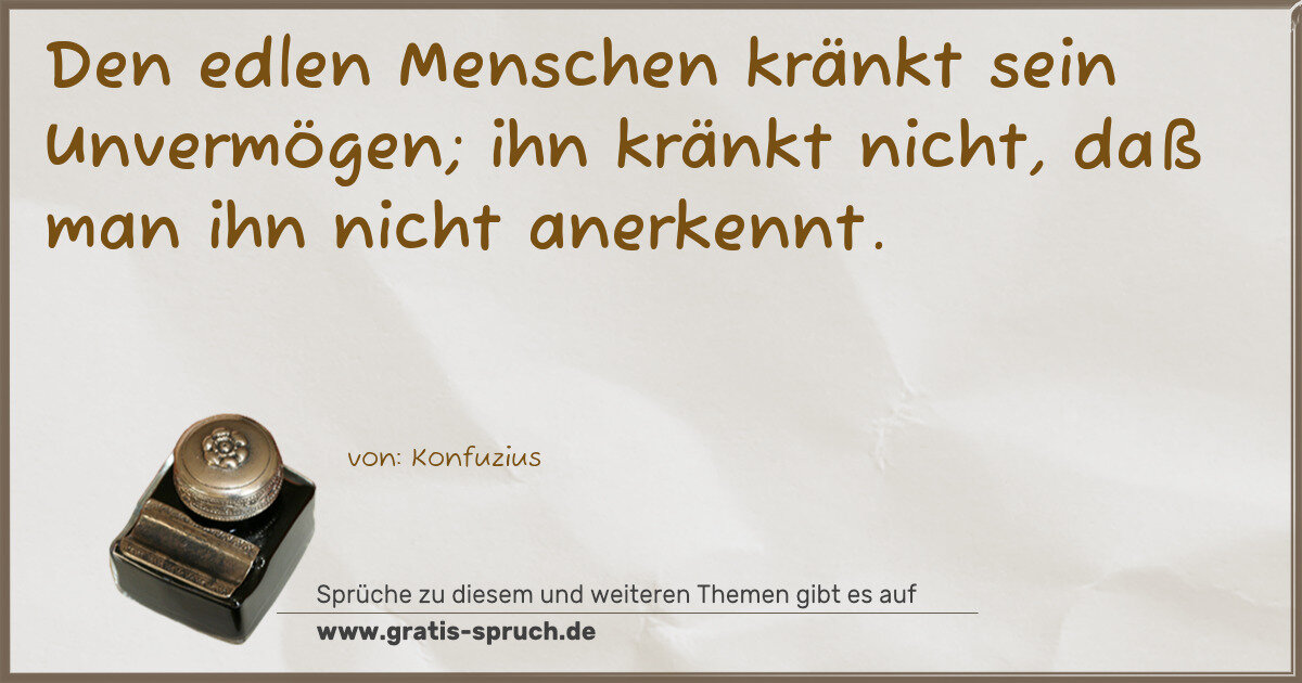 Spruchbild: Sprüche über Menschen